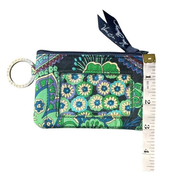 Vera Bradley Zippered ID Card Holder Rhapsody in Blue - Picture 5 of 10